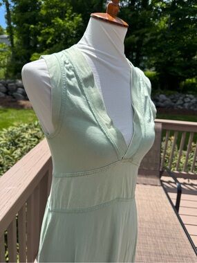ZARA COTTON DRESS mint green